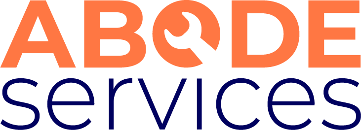 Abode Services home improvement and exterior services logo.