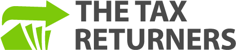The Tax Returners logo – professional tax preparation and filing services.